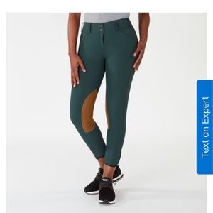 Forest Green Mid-Rise Tailored Sportsman Breeches